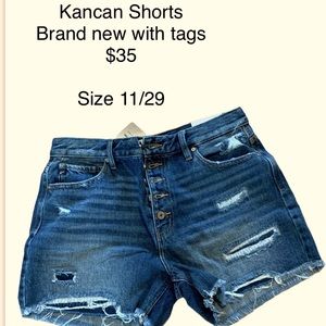 Kancan Denim Shorts